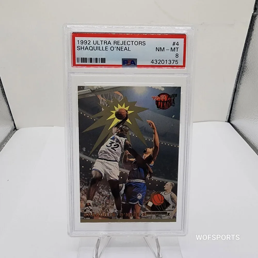 1992 ULTRA Rejectors SHAQUILLE O'NEAL #4 PSA 8 NM-MT
